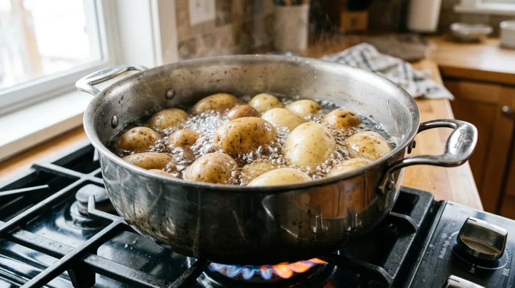 découvrez le temps de cuisson idéal pour réussir parfaitement votre pomme de terre à l'eau et sublimer toutes vos recettes.