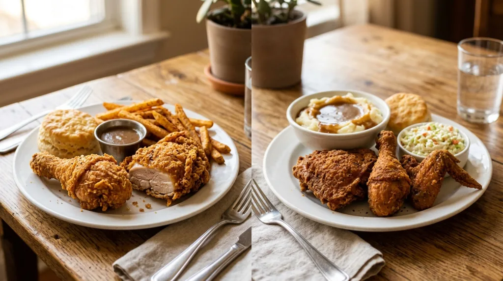 découvrez notre comparaison entre popeyes et kfc pour déterminer quel poulet frit offre la meilleure saveur, texture et rapport qualité-prix.