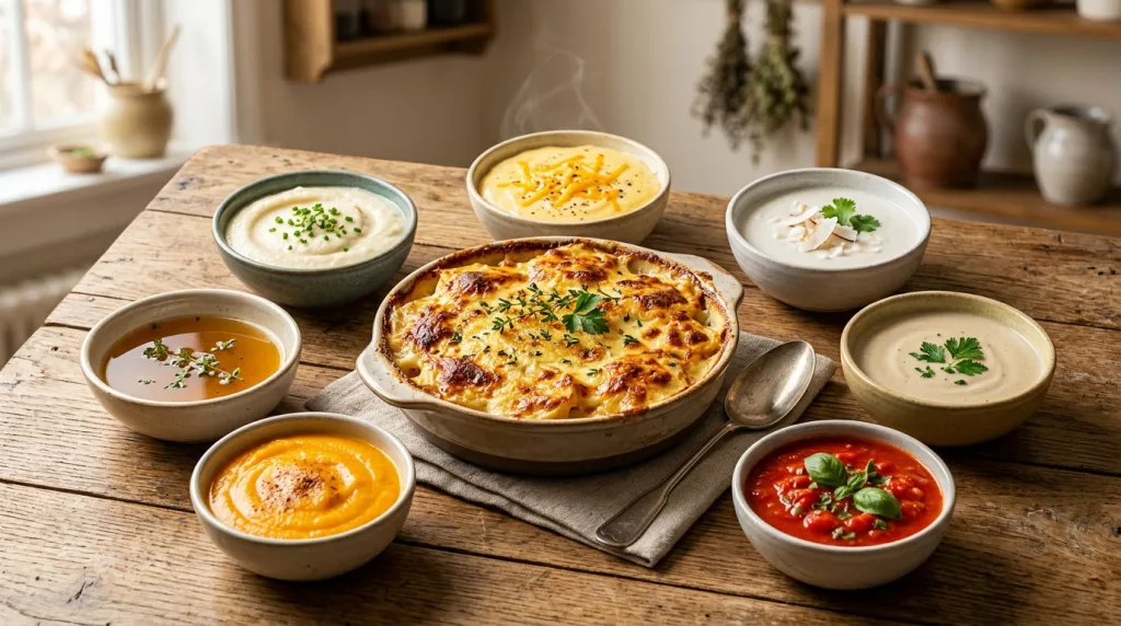 découvrez 7 alternatives savoureuses à la béchamel pour sublimer vos gratins tout en variant les saveurs et les textures. idées faciles et délicieuses à essayer dès maintenant !