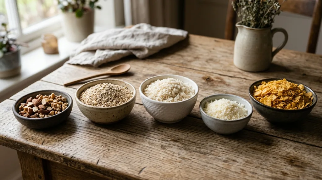 découvrez 5 alternatives savoureuses à la chapelure pour varier vos recettes et apporter de nouvelles textures à vos plats. facile, rapide et gourmand !