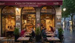découvrez casa di giorgio jean jaurès à montpellier, une trattoria animée offrant une ambiance conviviale et des saveurs italiennes authentiques à ne pas manquer.