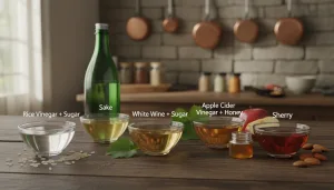 découvrez 5 alternatives délicieuses au mirin pour sublimer vos plats japonais et apporter une touche sucrée et savoureuse à vos recettes.