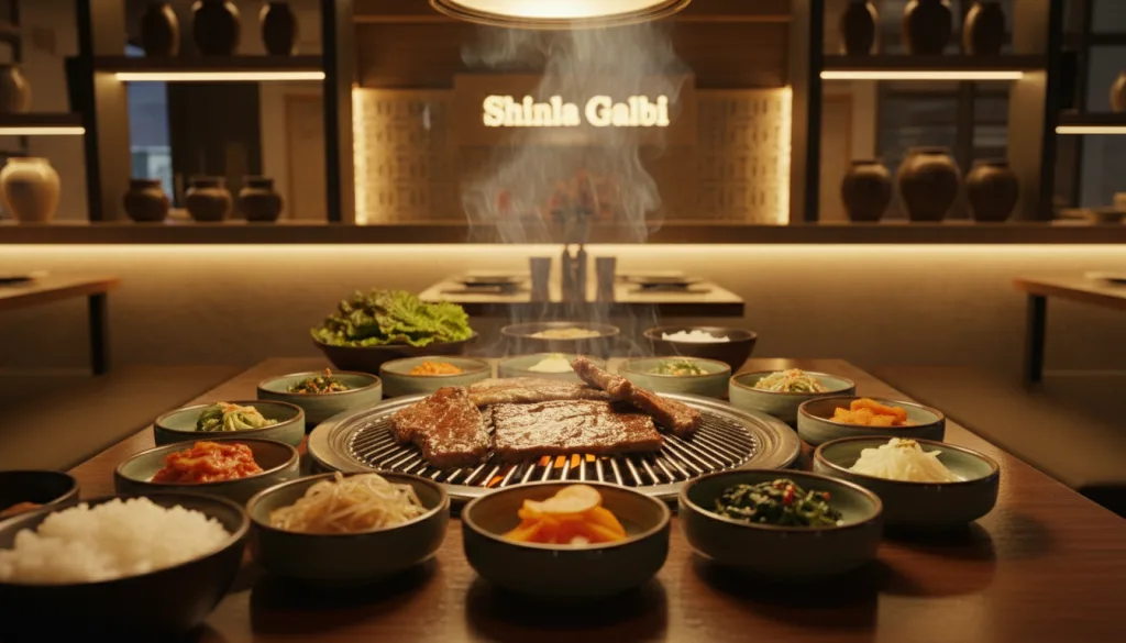 shinla galbi à serris vous invite à savourer le meilleur de la cuisine coréenne authentique, avec des plats traditionnels et une ambiance conviviale.