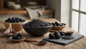 découvrez les bienfaits des aliments noirs, explorez des recettes savoureuses et apprenez à connaître les différentes variétés pour enrichir votre alimentation.