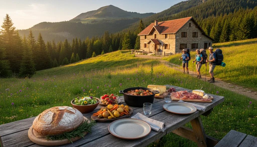 découvrez l'auberge du gazon du faing, où un menu savoureux rencontre des randonnées inoubliables au cœur de la nature. profitez d'une expérience gourmande et d'aventures en plein air uniques.